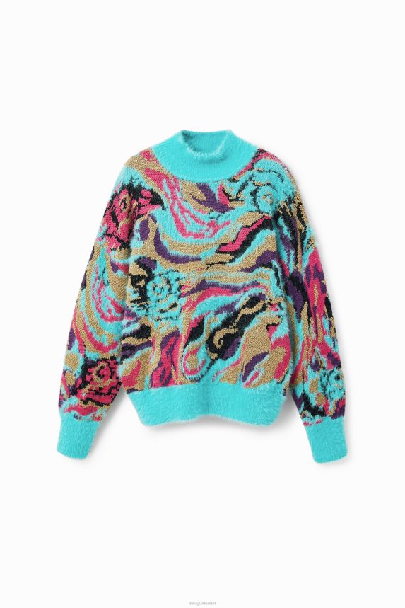 Women DesigualKnit roll-neck jumper Clothing 68X2401117 Women DesigualKnit roll-neck jumper Clothing 68X2401117