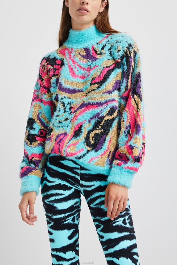 Women DesigualKnit roll-neck jumper Clothing 68X2401117