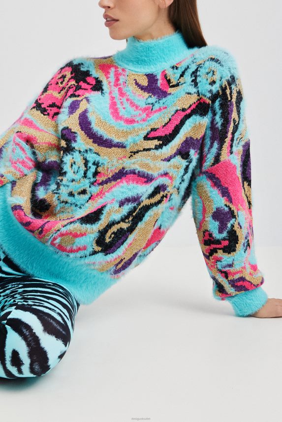 Women DesigualKnit roll-neck jumper Clothing 68X2401117