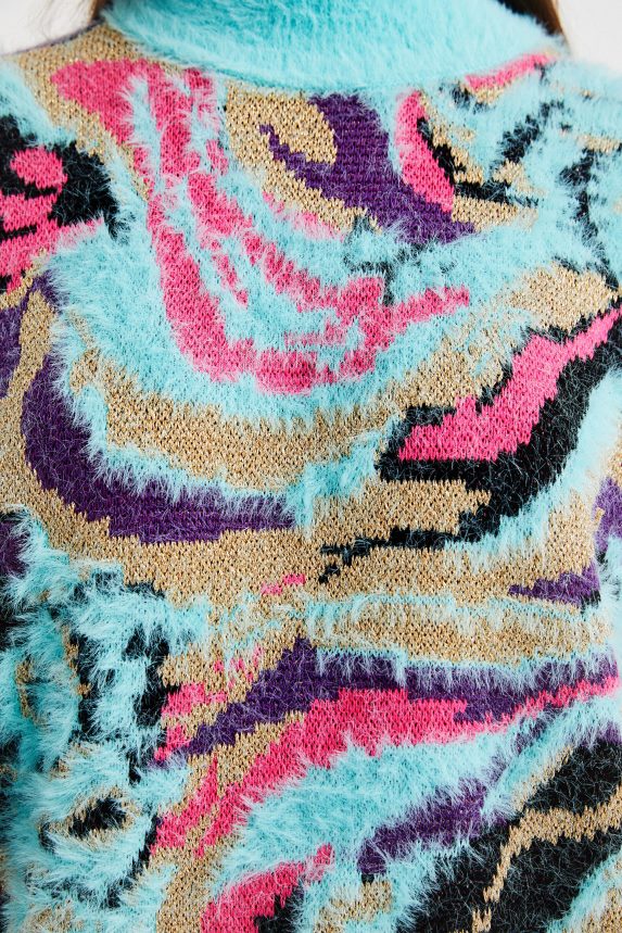 Women DesigualKnit roll-neck jumper Clothing 68X2401117