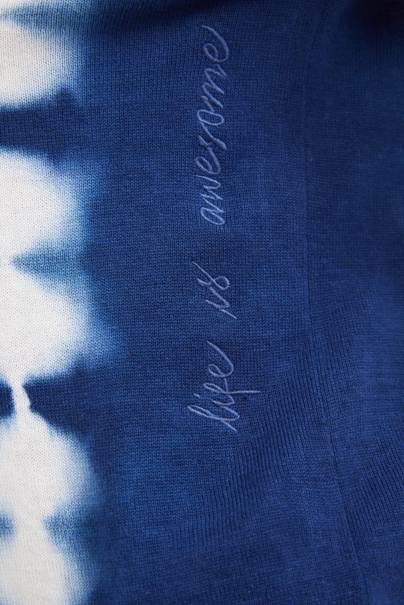 Women DesigualKnit tie-dye jumper Clothing 68X2401113