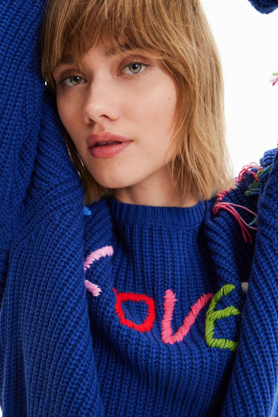 Women DesigualLove me pullover Clothing 68X240416