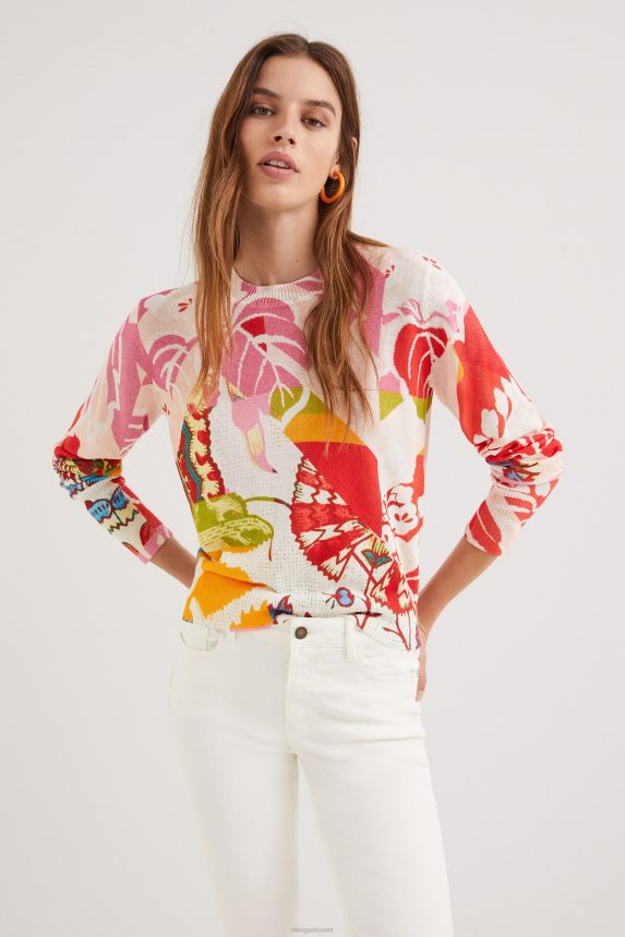 Women DesigualM. Christian Lacroix print jumper Clothing 68X2401093