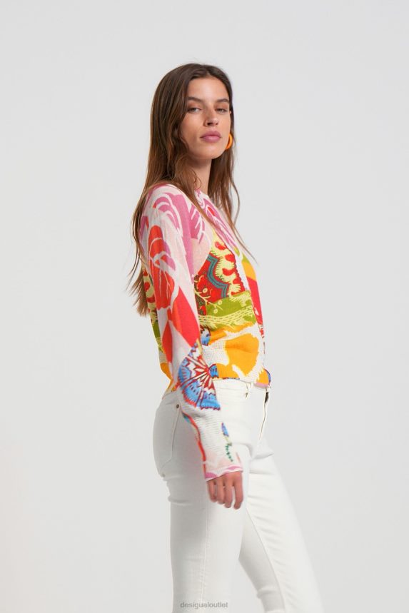 Women DesigualM. Christian Lacroix print jumper Clothing 68X2401093