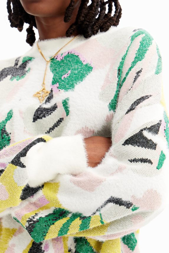 Women DesigualOversize arty pullover Clothing 68X240210