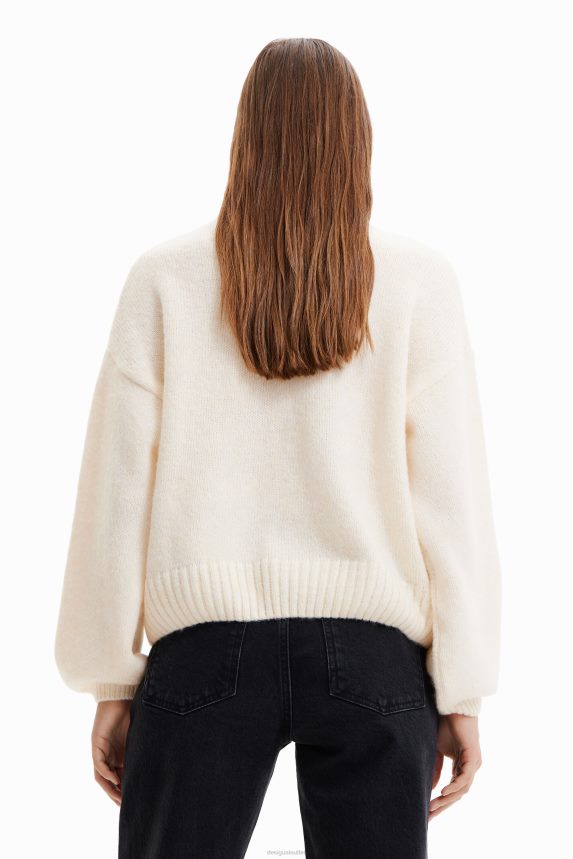 Women DesigualOversize heart pullover Clothing 68X240310