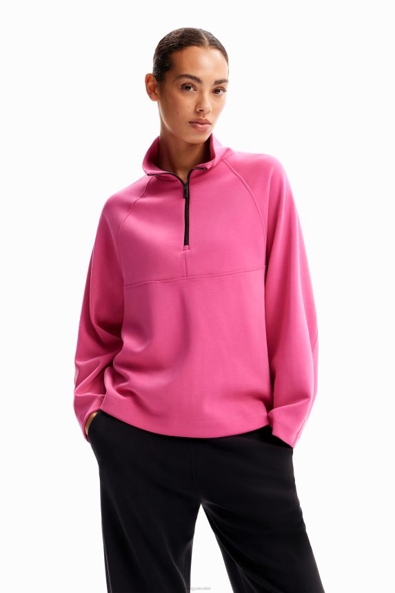 Women DesigualOversize sport sweatshirt Clothing 68X240156
