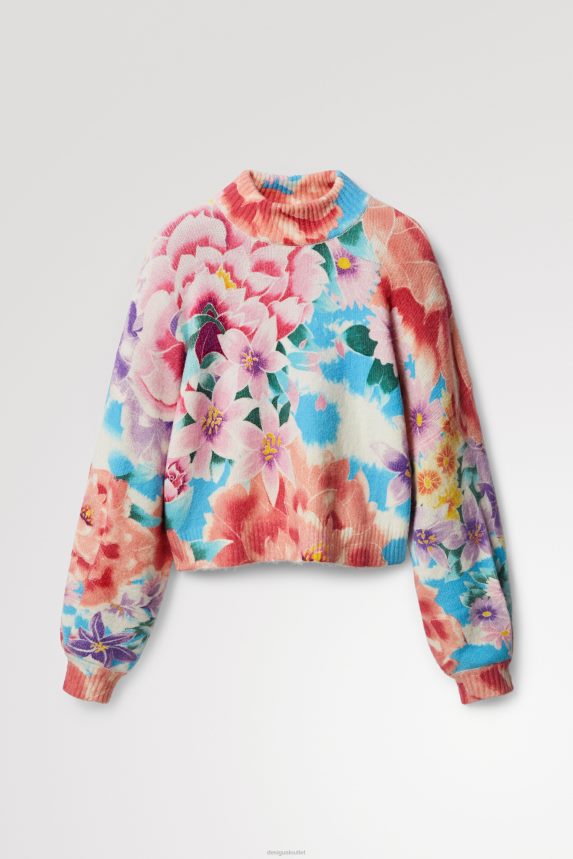 Women DesigualOversized knit jumper Clothing 68X2401119