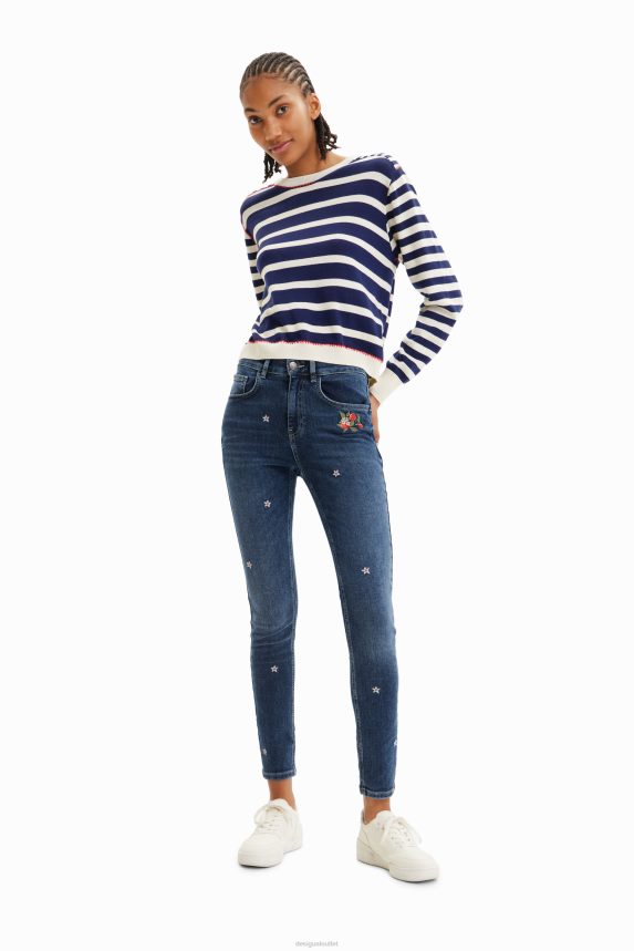 Women DesigualSailor stripes pullover Clothing 68X240836