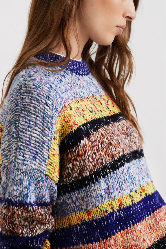 Women DesigualTricot jumper marbled Clothing 68X2401033