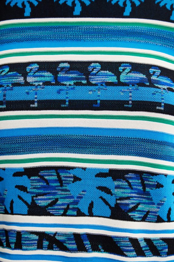Women DesigualTropical border pullover Clothing 68X240501