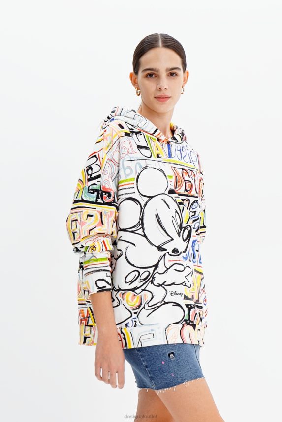 Women DesigualDisney's Mickey Mouse illustration sweatshirt Clothing 68X240920