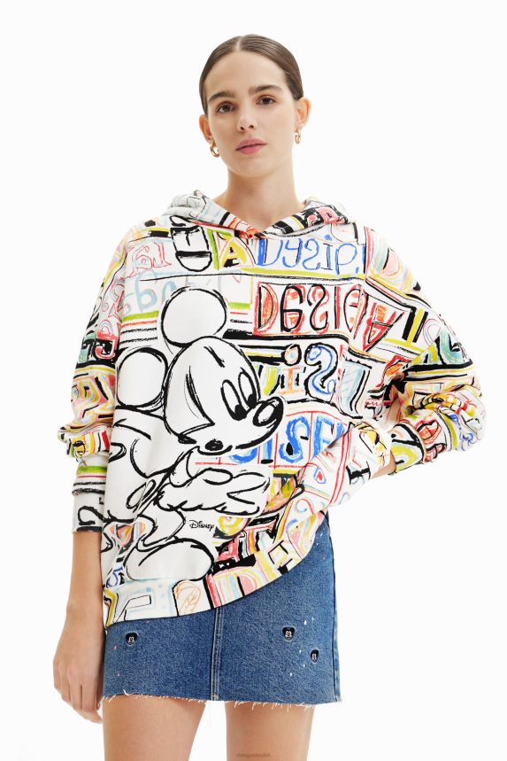 Women DesigualDisney's Mickey Mouse illustration sweatshirt Clothing 68X240920