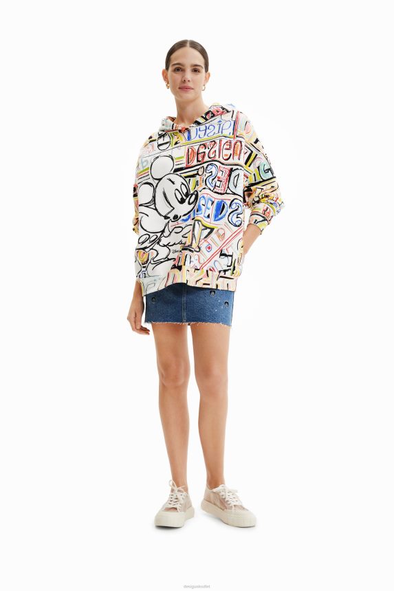 Women DesigualDisney's Mickey Mouse illustration sweatshirt Clothing 68X240920