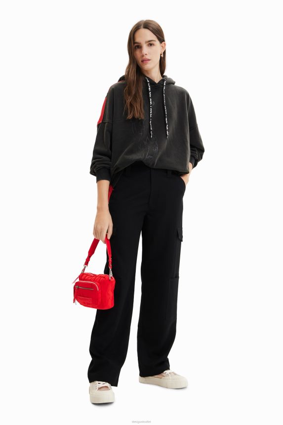 Women DesigualOversize Bugs Bunny sweatshirt Clothing 68X240943