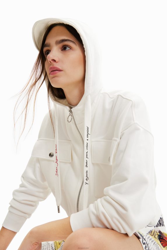 Women DesigualOversize pockets sweatshirt Clothing 68X240337