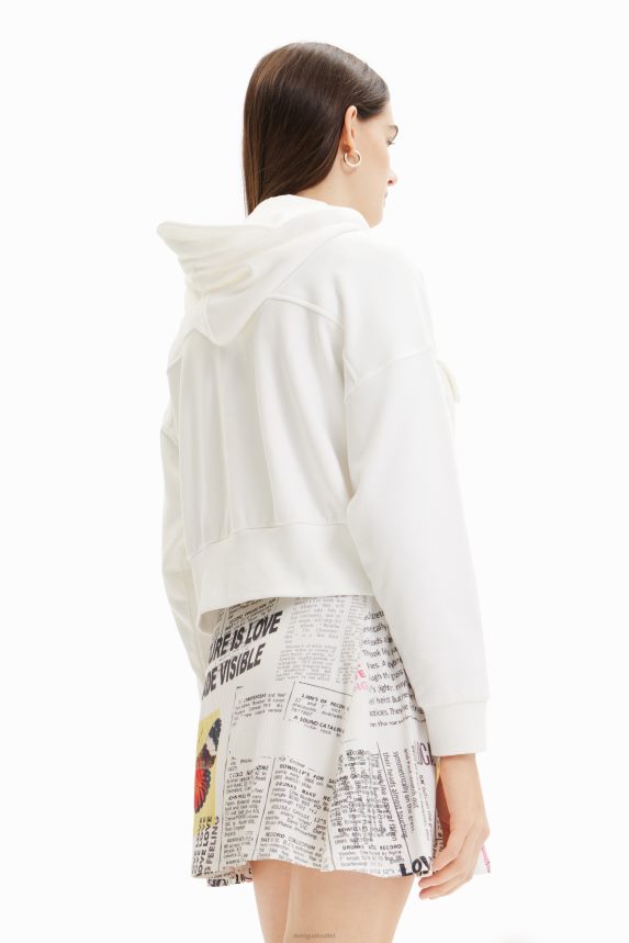 Women DesigualOversize pockets sweatshirt Clothing 68X240337