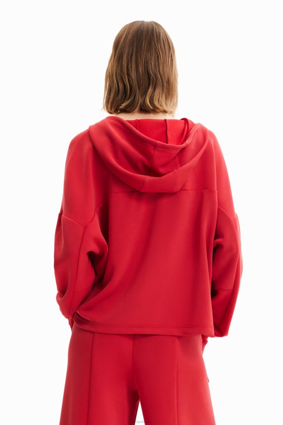 Women DesigualOversize soft-touch hoodie Clothing 68X240392