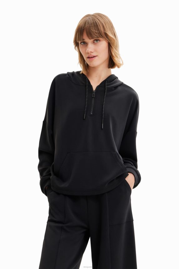 Women DesigualOversize soft-touch hoodie Clothing 68X240910