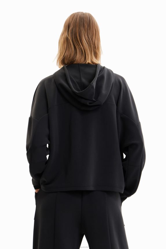 Women DesigualOversize soft-touch hoodie Clothing 68X240910