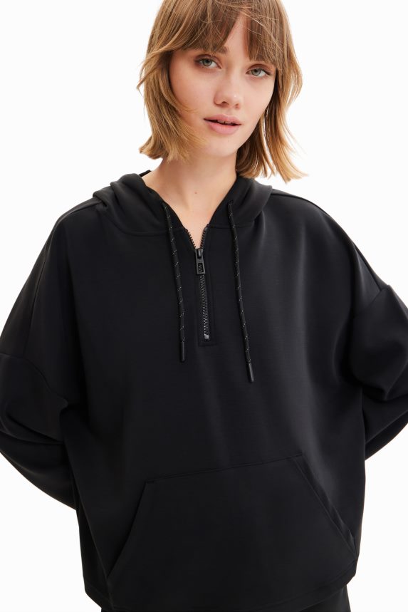 Women DesigualOversize soft-touch hoodie Clothing 68X240910