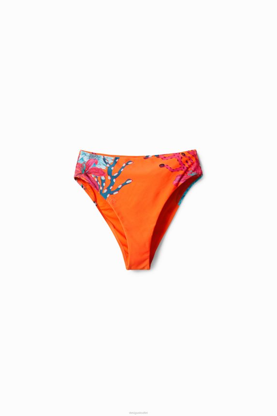 Women DesigualCoral bikini bottoms Clothing 68X2401121