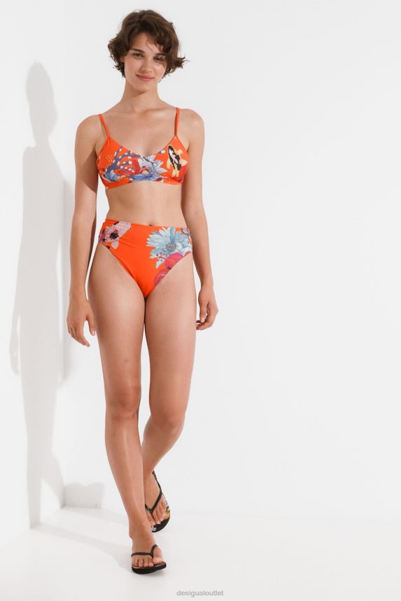 Women DesigualCoral bikini bottoms Clothing 68X2401121