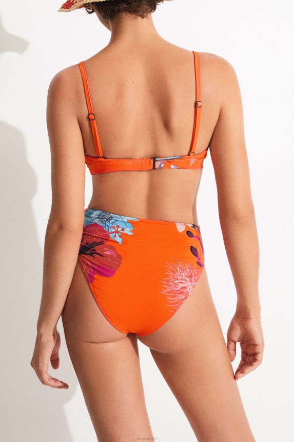 Women DesigualCoral bikini bottoms Clothing 68X2401121