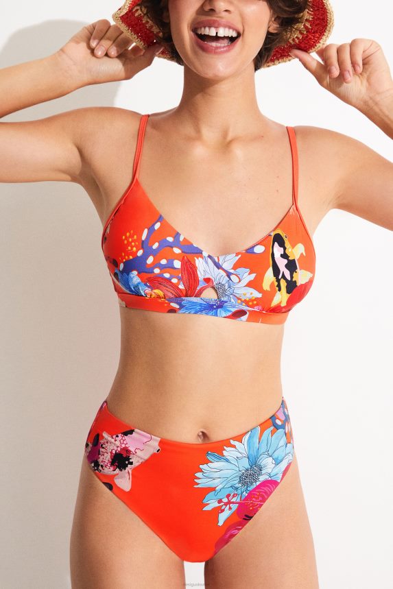 Women DesigualCoral bikini bottoms Clothing 68X2401121