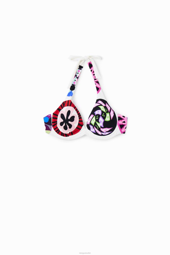 Women DesigualM. Christian Lacroix bikini top Clothing 68X240653