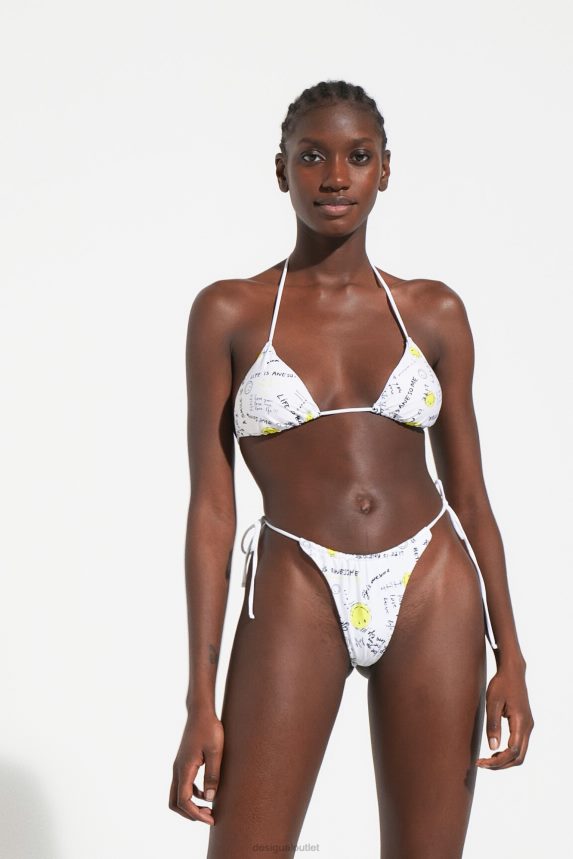 Women DesigualSmiley bikini top Clothing 68X240303