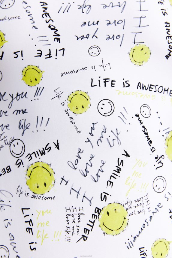 Women DesigualSmiley bikini top Clothing 68X240303