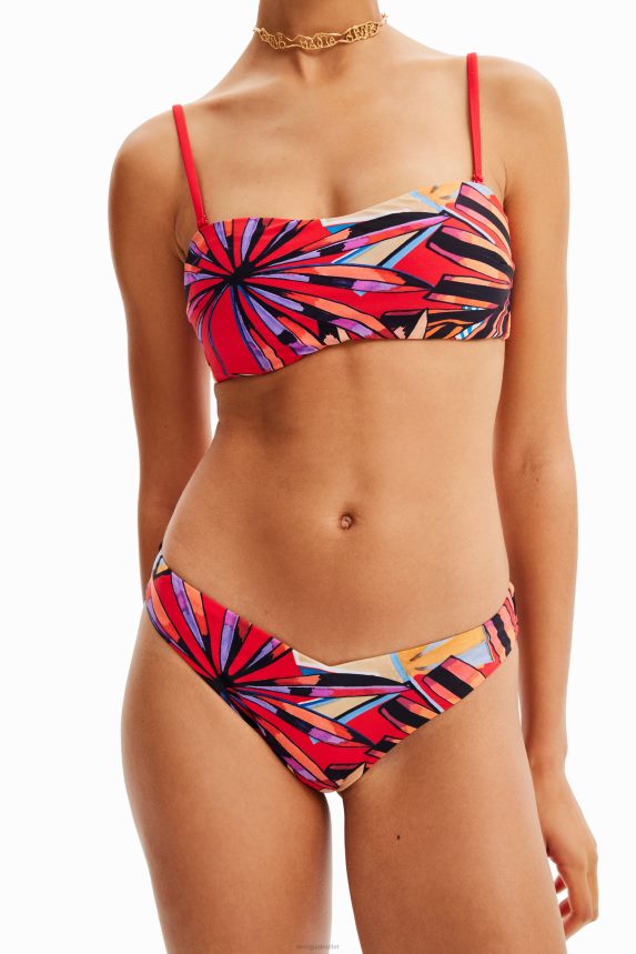 Women DesigualTropical bikini bottoms Clothing 68X240414