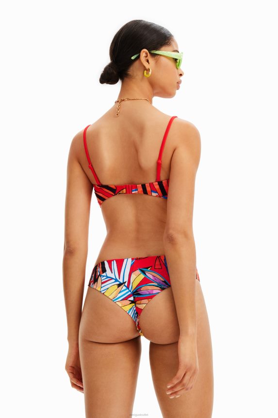 Women DesigualTropical bikini bottoms Clothing 68X240414