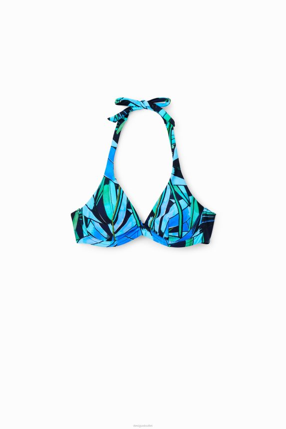 Women DesigualTropical bikini top Clothing 68X240308