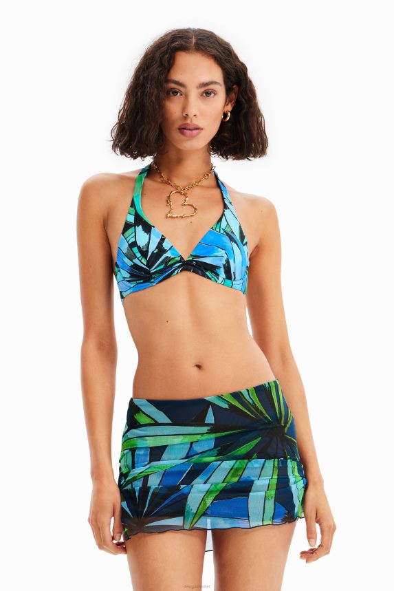 Women DesigualTropical bikini top Clothing 68X240308