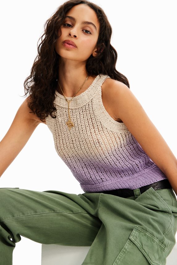Women DesigualDegrade tricot top Clothing 68X240471