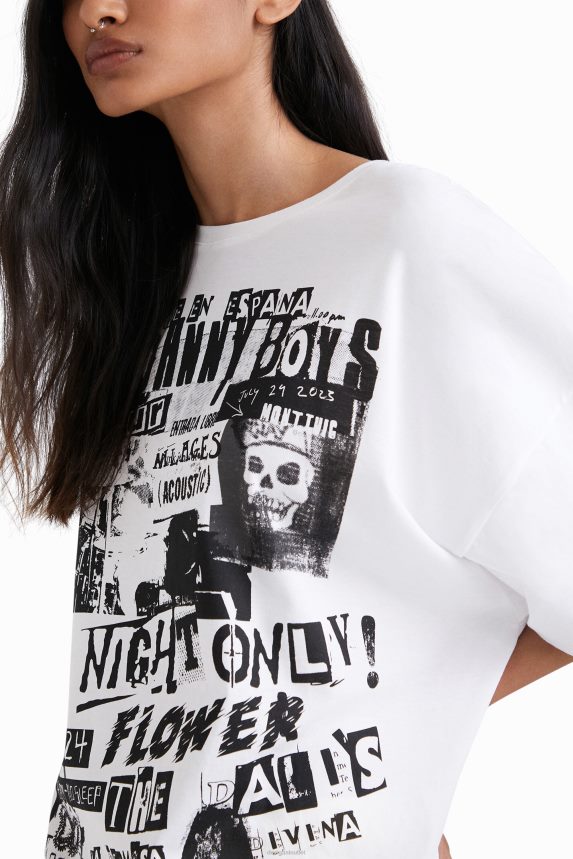 Women DesigualJohnson Hartig unisex oversize T-shirt Clothing 68X240439