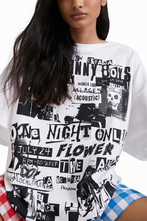 Women DesigualJohnson Hartig unisex oversize T-shirt Clothing 68X240439