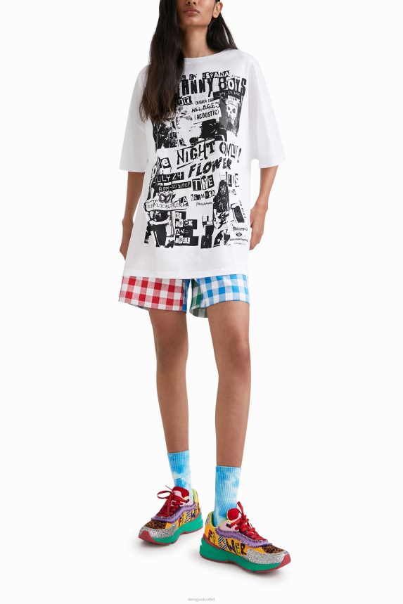 Women DesigualJohnson Hartig unisex oversize T-shirt Clothing 68X240439