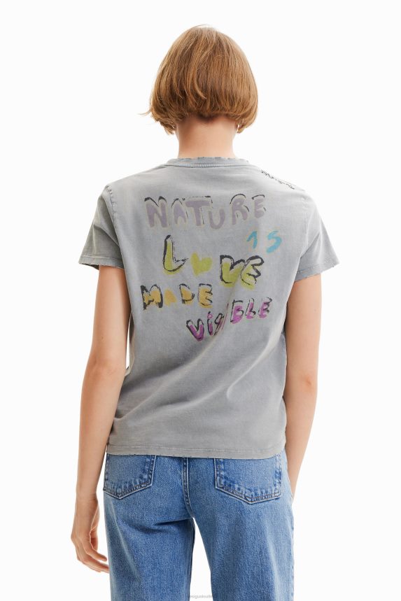 Women DesigualShort-sleeve bust T-shirt Clothing 68X2401017