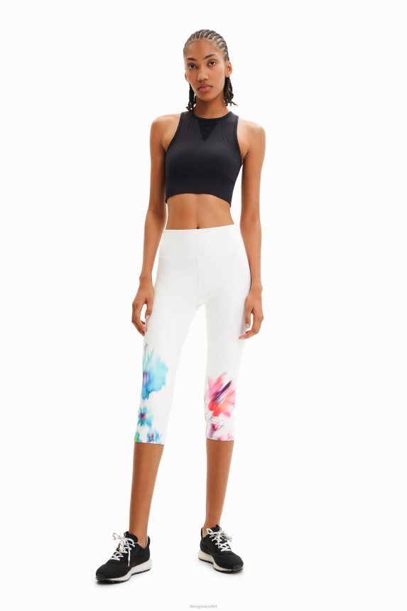 Women DesigualShort stretch sport top Clothing 68X240674