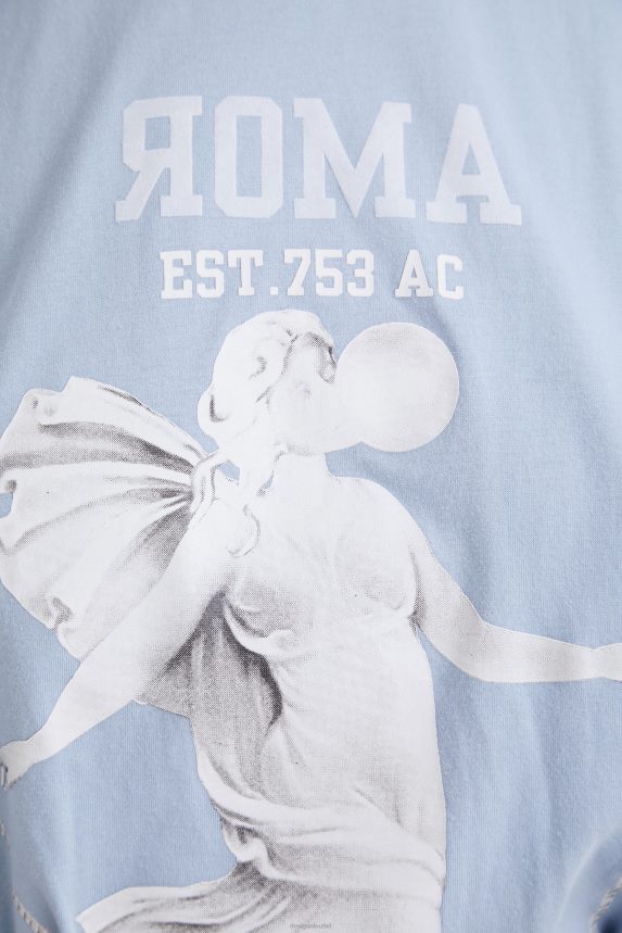 Women DesigualStella Jean statue T-shirt Clothing 68X2401100