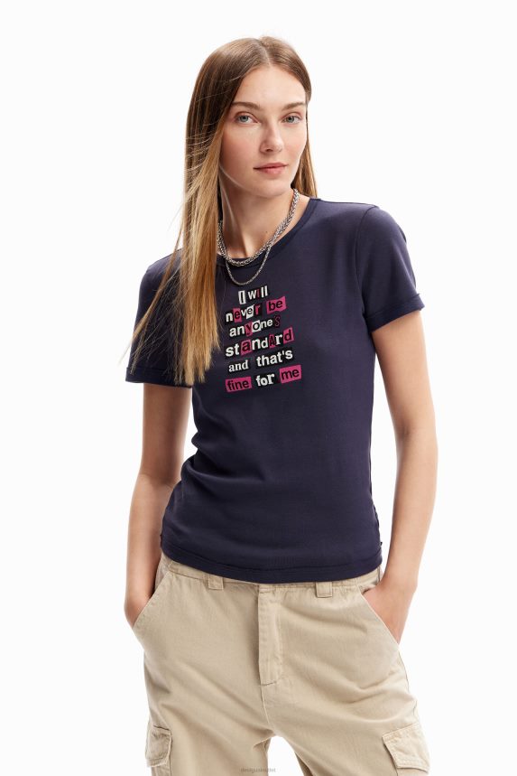 Women DesigualT-shirt Clothing 68X240327