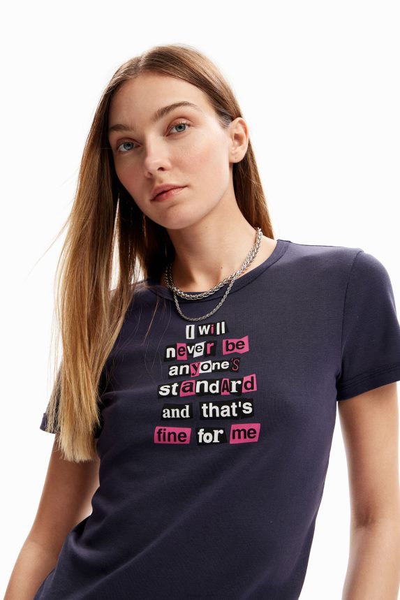 Women DesigualT-shirt Clothing 68X240327