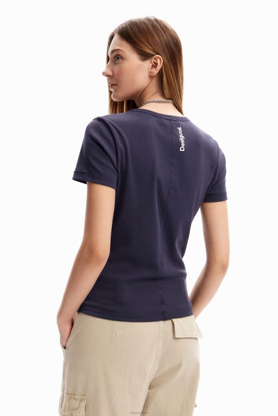 Women DesigualT-shirt Clothing 68X240327