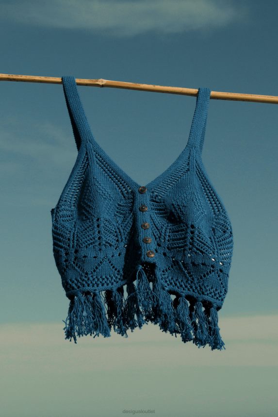 Women DesigualCrochet crop top Clothing 68X240633