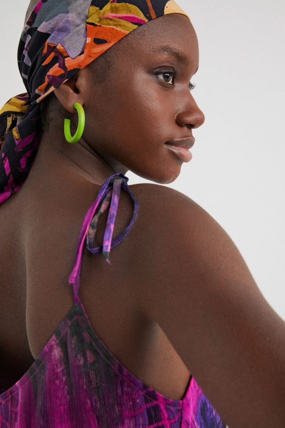 Women DesigualTie-dye strap top Clothing 68X2401116