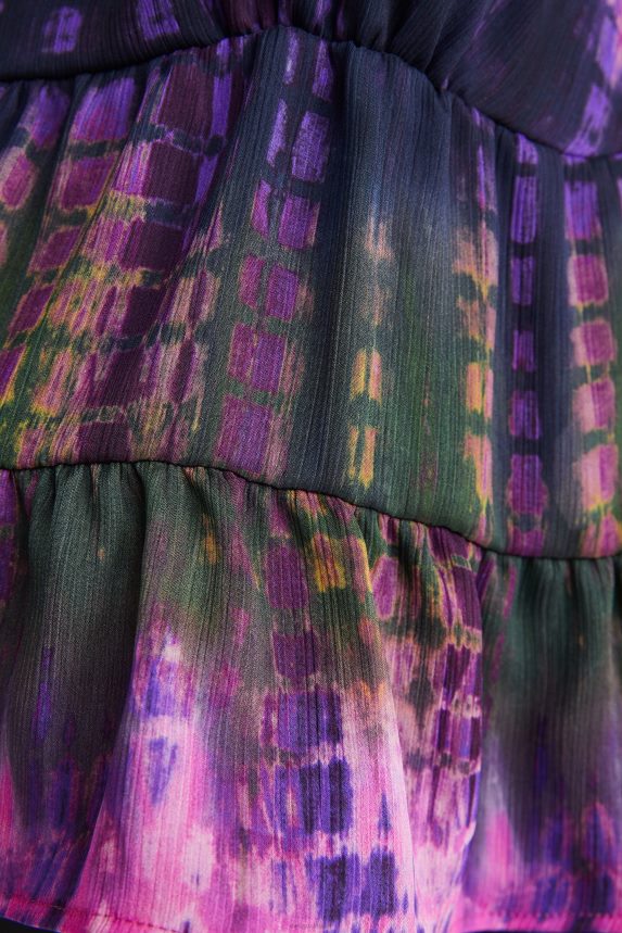 Women DesigualTie-dye strap top Clothing 68X2401116