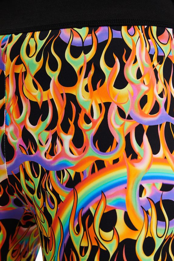 Women DesigualAnimal print slim leggings Clothing 68X2401048